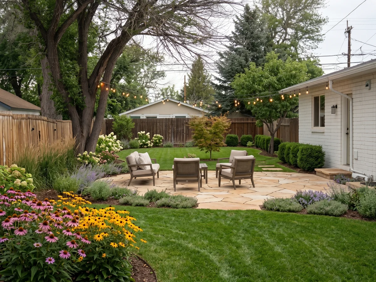 Flagstone Patio transformation example 1