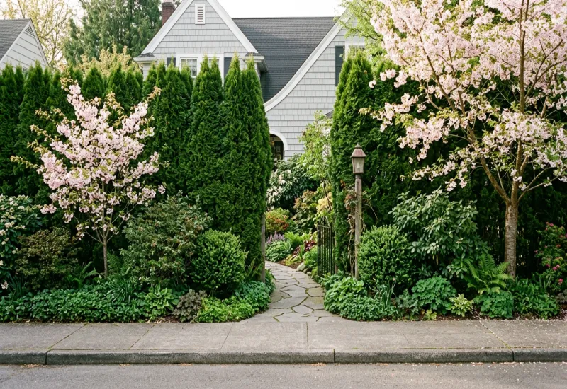 Privacy Front Yard