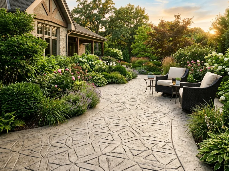 Stamped Concrete Patio